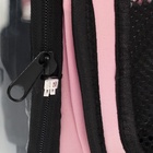 Переноска для животных, 42×32×28 с, прозрачная, розовая - Фото 14