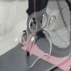 Переноска для животных, 42×32×28 с, прозрачная, розовая - Фото 9