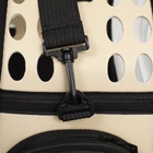 Переноска для животных, 42×32×28 см, прозрачная, бежевая - Фото 10