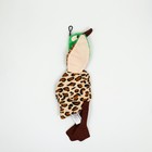 Игрушка текстильная "Утка", 30 х 9 см, зелёная - Фото 3