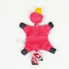 Игрушка текстильная "Косматая утка" , 32 х 19 см, фиолетовая - фото 6793264