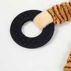 Игрушка текстильная с резиновыми кольцам "Бык", 26 х 10 см - Фото 4