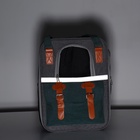 Рюкзак - переноска для животных, 30×21×41 см, зелёный - Фото 18