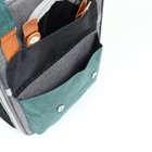 Рюкзак-переноска для животных, 52 х 22 х 41 см, зелёный - фото 9497426