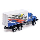 Грузовик инерционный «Автовоз», с 4 машинками МИКС, в пакете - фото 24441169