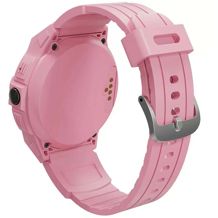 Детские смарт-часы Aimoto Sport 4G, 1.28", GPS, камера, геозоны, звонки, SOS, розовые - фото 51459223
