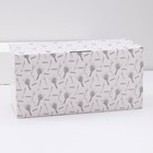 Сервиз чайный Доляна «Мрамор», 12 предметов: 6 чашек 280 мл, 6 блюдец d=15 см, фарфор, серый - Фото 11