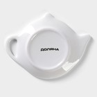 Подставка под чайный пакетик Доляна «Марокко», 11,5×9×1,5 см, цвет чёрный - Фото 4