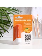 Бальзам для губ Здравсити "Апельсиновое масло" 4,2 г - фото 809276087