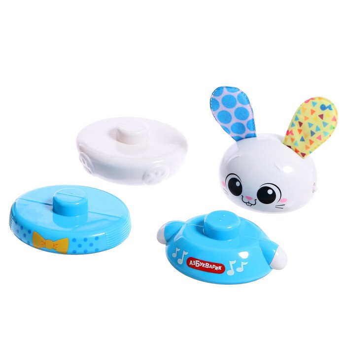 Игрушка музыкальная «Зайчик-пирамидка» 59979