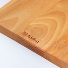 Подарочный набор деревянной посуды Adelica, доска разделочная, 2 лопатки, 29×18×1,8 см, масло в подарок 100 мл, берёза - Фото 8