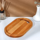 Подарочный набор деревянной посуды Adelica, разделочная доска, держатель для кухонных принадлежностей, масло в подарок 100 мл, берёза - фото 4370023