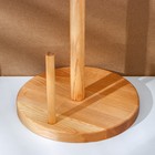 Подарочный набор деревянной посуды Adelica, разделочная доска, держатель для кухонных принадлежностей, масло в подарок 100 мл, берёза - фото 4370028