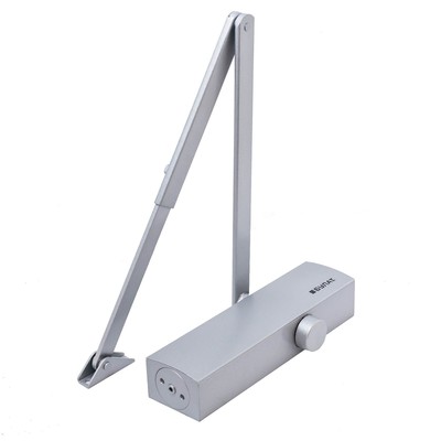 Доводчик дверной БУЛАТ ДД 812/5 С-S, 25-120 кг, цвет серебро