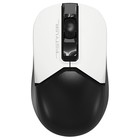 Мышь A4Tech Fstyler FB12, оптическая, беспроводная, 1200dpi, USB, белый/чёрный - Фото 1