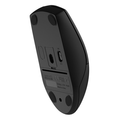 Мышь A4Tech G3-330N, USB, беспроводная, оптическая, 1200 dpi, чёрная