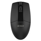 Мышь A4Tech G3-330NS silent, оптическая, беспроводная, 1200dpi, USB, чёрный - Фото 1