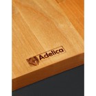Подарочный набор деревянной посуды Adelica, менажница из 3-х предметов, доска сервировочная для подачи, берёза 9437194 - фото 14142873