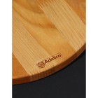 Подарочный набор деревянной посуды Adelica, поднос 30 см, менажница на 2 секции, в подарочной коробке, берёза - фото 9593267