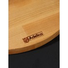 Подарочный набор деревянной посуды Adelica, поднос с 3 соусниками, 30×28×1,8 см, в подарочной коробке, берёза - фото 4370072