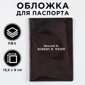 Обложка на паспорт Directed by Robert B. Weide, ПВХ