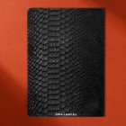 Обложка на паспорт "Текстура кожи", ПВХ (комплект 2 шт) - фото 25525225