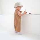 Комбинезон детский без рукавов MINAKU цвет бежевый, рост 86-92 см - фото 50971409