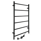 Полотенцесушитель электрический ZEIN PE-04, «Классика», 500×800 мм, 6 перекладин, черный 9406555