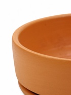 Горшок - бонсайница «Огма» для кактусов и суккулентов, 700 мл, d=15 см, h=5.5 см, керамика, с поддоном, терракот - Фото 2