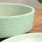 Горшок бонсайница "Лофт" для кактусов и суккулентов, зеленый, 3,5 л - фото 25548187