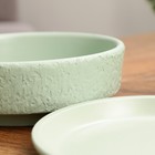 Горшок бонсайница "Лофт" зеленый, 1 л - фото 24412532