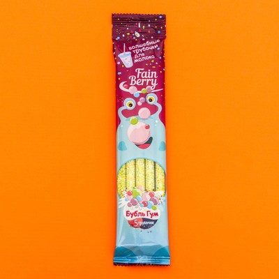 Трубочки для молока "Бубль Гум", 30 г