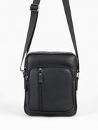 Сумка кросс-боди мужская Fidelio Largo на молнии, наружный карман, 21×8×25 см, чёрная - Фото 2