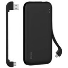 Внешний аккумулятор Xiaomi Mi Solove W7, 10000 мАч, 3 А, встроенные кабели Type-C/Lightning - фото 51459246 Внешний аккумулятор Xiaomi Mi Solove W7, 10000 мАч, 3 А, встроенные кабели Type-C/Lightning - фото 51459246
