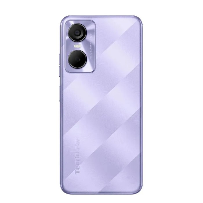 Смартфон Tecno POP 6 Pro, 6.6", IPS, 2 Гб, 32 Гб, 8 Мп, 5000 мАч, фиолетовый - фото 51324676