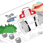 Раскраска-рулон «Супермашины», 2 метра, 3+ - Фото 3