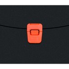 Папка портфель А4, 700 мкм, 1 отделение, Calligrata, чёрный с оранжевыми элементами отделки - фото 9056532