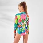 Купальник слитный детский MINAKU с рукавами, рост 122-128 см - Фото 5