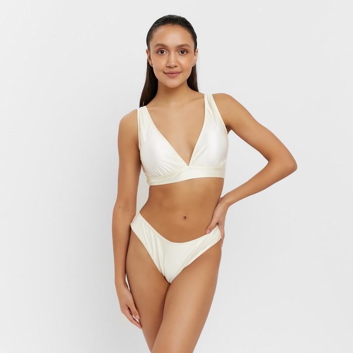 Купальник женский MINAKU цвет белый, размер 46 - Фото 1