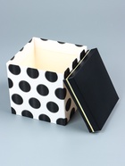 Коробка подарочная самосборная «Горошек» 15×15×15 см - Фото 3