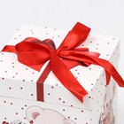 Коробка Самосборная "Мишка" 15х15х15 см (комплект 12 шт) - фото 21988522