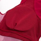 Купальник женский слитный MINAKU цвет бордо, размер 46 - Фото 4