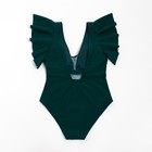 Купальник женский слитный MINAKU цвет зелёный, размер 48 9228295