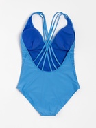 Купальник женский слитный с открытой спиной MINAKU цвет голубой, размер 42 - фото 46066088