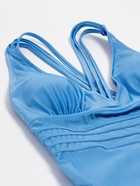 Купальник женский слитный с открытой спиной MINAKU цвет голубой, размер 44 9228303