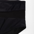 Купальник женский раздельный со вставками MINAKU цвет черный, размер 46 - фото 4602431