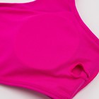 Купальник женский раздельный со вставками MINAKU цвет розовый, размер 42 - фото 3598582