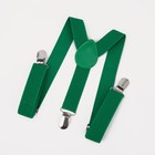 Подтяжки детские «Выбражулька», ширина 2.5 см, бабочка, цвет зелёный - Фото 2