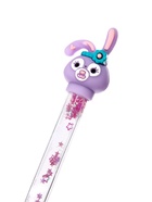 Ручка-прикол Calligrata «Зайка», чёрный стержень, гелевая, МИКС - Фото 7