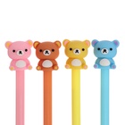 Ручка-прикол Calligrata «Мишка», синий стержень, гелевая, МИКС (комплект 12 шт) - фото 68110393